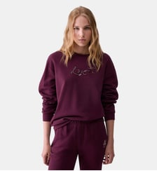 Sweat-shirt avec ornements bijoux Liu Jo