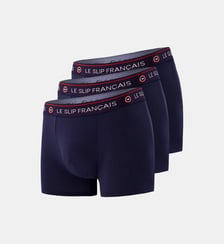 Lot de 3 boxers en coton Le Slip Francais