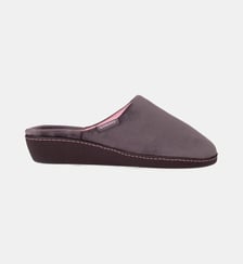 Chaussons Mules ultra doux, ultra confort talon de 4 cm Isotoner