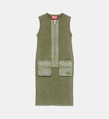 Robe sans manches avec poches appliquées Diesel Kids