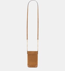 Porte téléphone en cuir velours - LE CHARLOTTE PHONE Gerard Darel