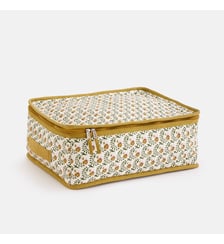 Housse de rangement matelassée, hauteur 17,5 cm, en coton La Redoute Interieurs