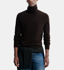 Pull col roulé classique Bompard