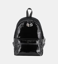 Sac à dos orné de sequins brillants Karl Lagerfeld Kids