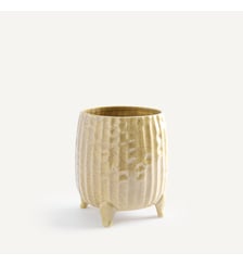 Cache-pot, en céramique brillante, hauteur 18 cm AM.PM