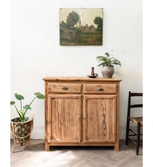 Buffet en bois ancien style campagne Gilbert N°1806- Produit chiné Debongout