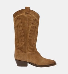 Bottes santiags Delea en cuir daim Jonak