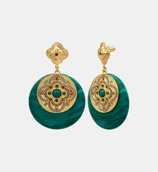 Boucles d'oreilles tiges percées   - Positano Satellite