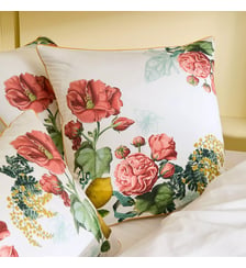 Taie d'oreiller percale de coton lavé Garnier Thiebaut
