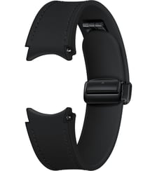 Bracelet Watch 4/5/6/7 S/M Hybride Leather Noir Samsung