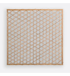 Cadre pêle-mêle en bambou 100x100 cm La Redoute Interieurs