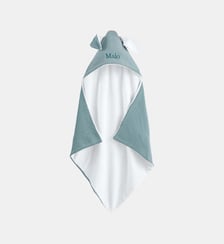 Cape de bain gaze de coton personnalisée Kumla La Redoute Interieurs