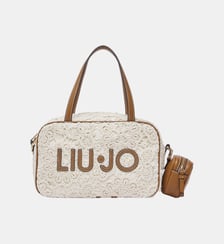 Sac bowling moyen modèle en dentelle Liu Jo