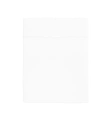 Drap plat uni en percale de coton lavée, DELICATE Essix