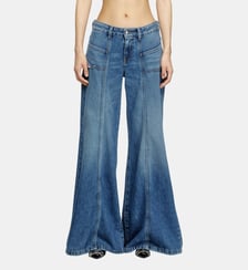 Flare Jeans Low Waist D-Akii Diesel