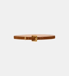 Ceinture Anthem en cuir suédé Balmain