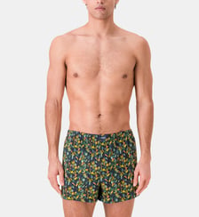Caleçon à motif léopard en jersey de coton Le Slip Francais