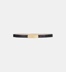 Ceinture Balmain en cuir lisse Balmain