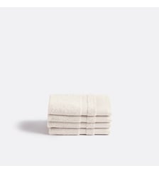 Lot 4 serviettes d'invité en coton Égyptien 600g/m2 La Redoute Interieurs