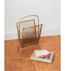 Porte-revues en laiton Maison Baguès Désiré N°145- Produit chiné Debongout