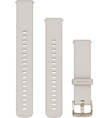 Bracelet Quick Release 18mm Ivoire boucleSoftGold Garmin