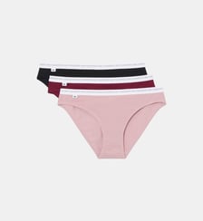 Lot de 3 culottes coton stretch Lacoste