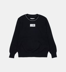 Pull col rond avec logo MM6 Maison Margiela