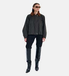 Trench Telma Vert Foncé Zapa