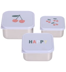 Lot de 3 boîtes à goûter Lassig