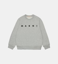 Sweat-shirt à col ras du cou avec logo Marni Marni