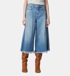 Bermuda ample en denim doux Pinko