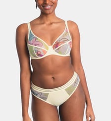 Petite culotte Nufit Garden motif floral Maison Lejaby