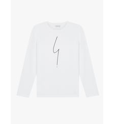 t-shirt en coton Point d'Ironie Agnès b.