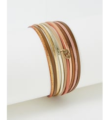 bracelet cuirs Malicieux Sweet Way Flowers for Zoe