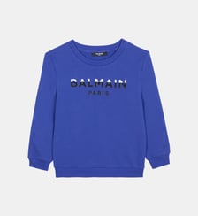 Sweat-shirt à logo Paris Balmain