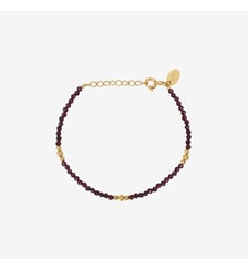 Bracelet doré tourmaline rose - jeri Caroline Najman