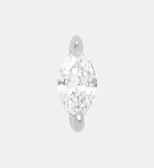 Marquise piercing en or rose Djula