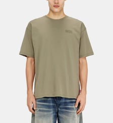 T-shirt décontracté avec imprimé camouflage au dos Diesel