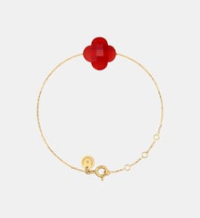 Bracelet, cornaline, or jaune Morganne Bello