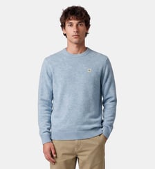 Pull Madani laine col rond Serge Blanco
