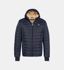 Doudoune à capuche ultra légère doublée polaire enfant Schott