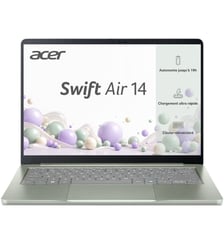 Ordinateur portable Swift Air SFA14-I31-59JG 14" Intel Core 5 320 8 Go RAM DDR5 SSD 512 Go Acer