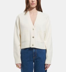 Gilet Gaetanne Ecru Zapa
