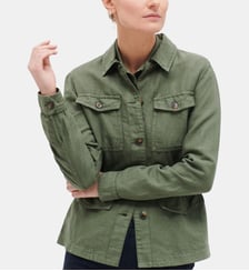 Veste grace - Motif uni - Coupe droite Caroll