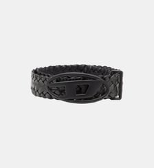 Ceinture en cuir tressé de 4 cm Diesel