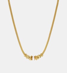 Collier ajustable   doré à l'or fin - Alicudi Satellite