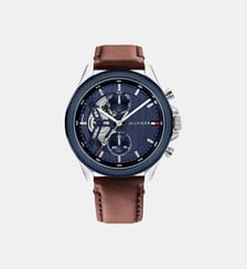 Montre Clark Bleu foncé 1792287 Tommy Hilfiger