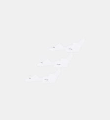 Chaussettes Invisibles Step High Cut 3-Pack Coton Falke