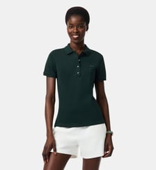 Polo L.12.D slim fit en mini piqué stretch Lacoste