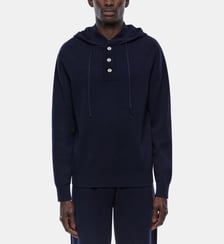 Pull en laine certifiée et coton Fursac